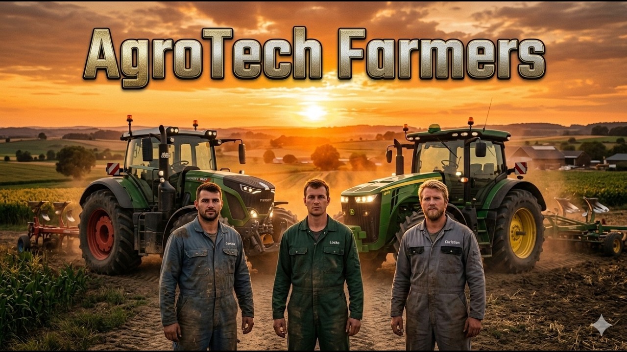 AgroTech FARMERS - 🧑‍🌾🌽🚜PE CAMP LA RECOLTAT.. FS25 CARPATHIAN COUNTRYSIDE