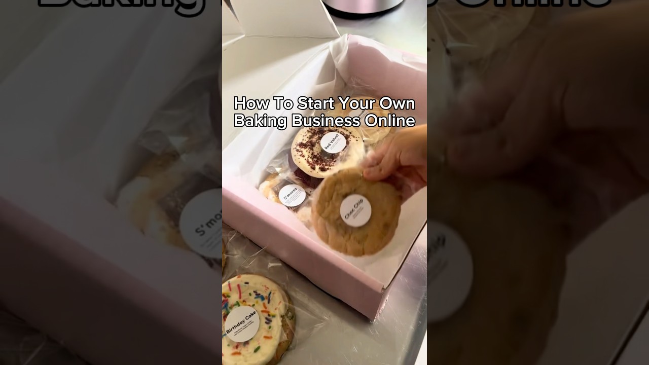 How to start your cookie business from home
