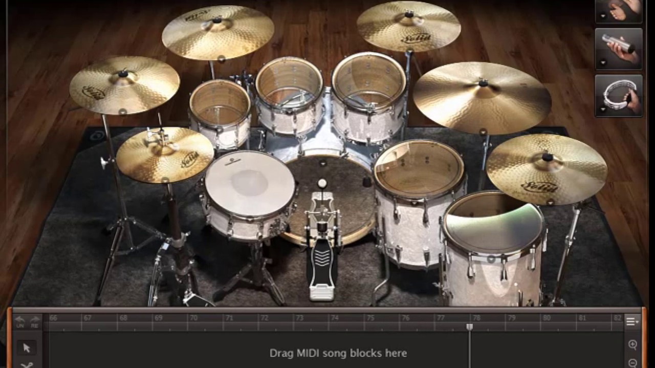 RAMMSTEIN - Mein Land only drums midi backing track