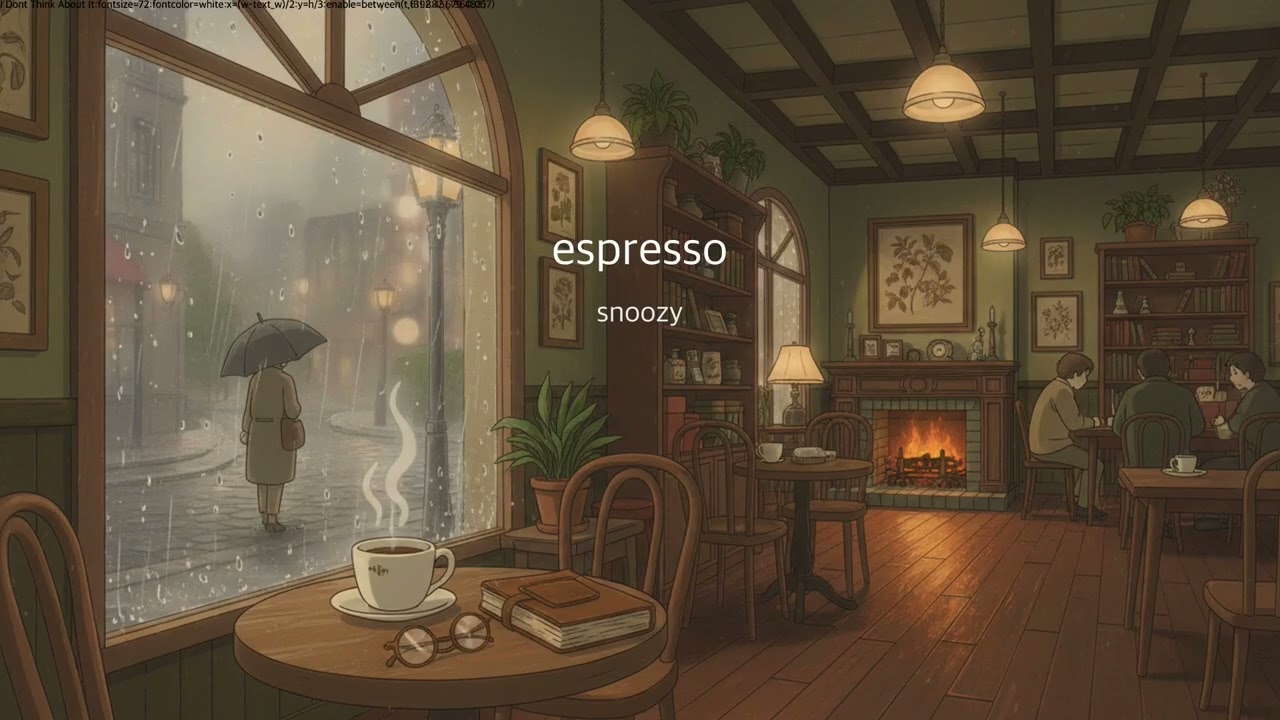 Parisian Rain 🌂 French Café Lo-Fi Vibes