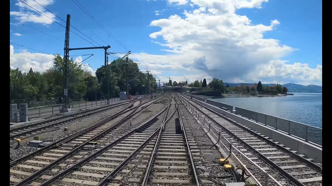 Führerstandsmitfahrt Friedrichshafen Stadt - Lindau Insel