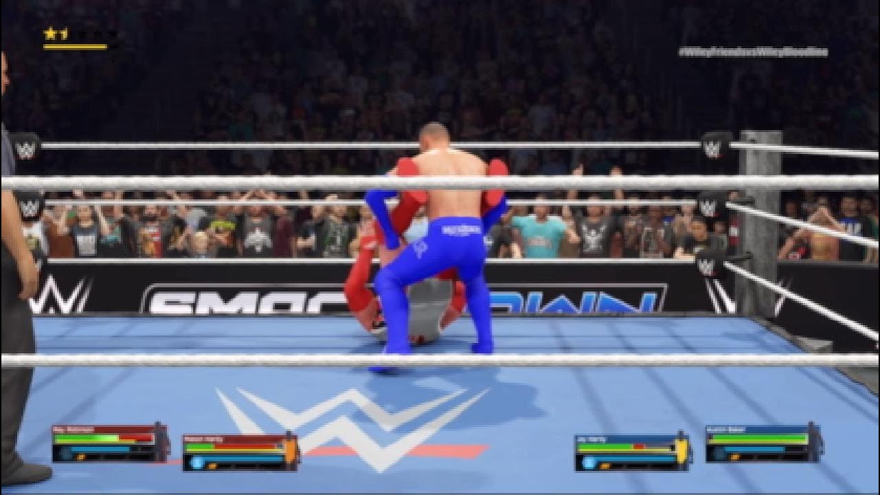 WWE 2K25 (PS5) - Wiley Friends vs. Wiley Bloodline: WWE SmackDown, January 23, 2026 [HD]