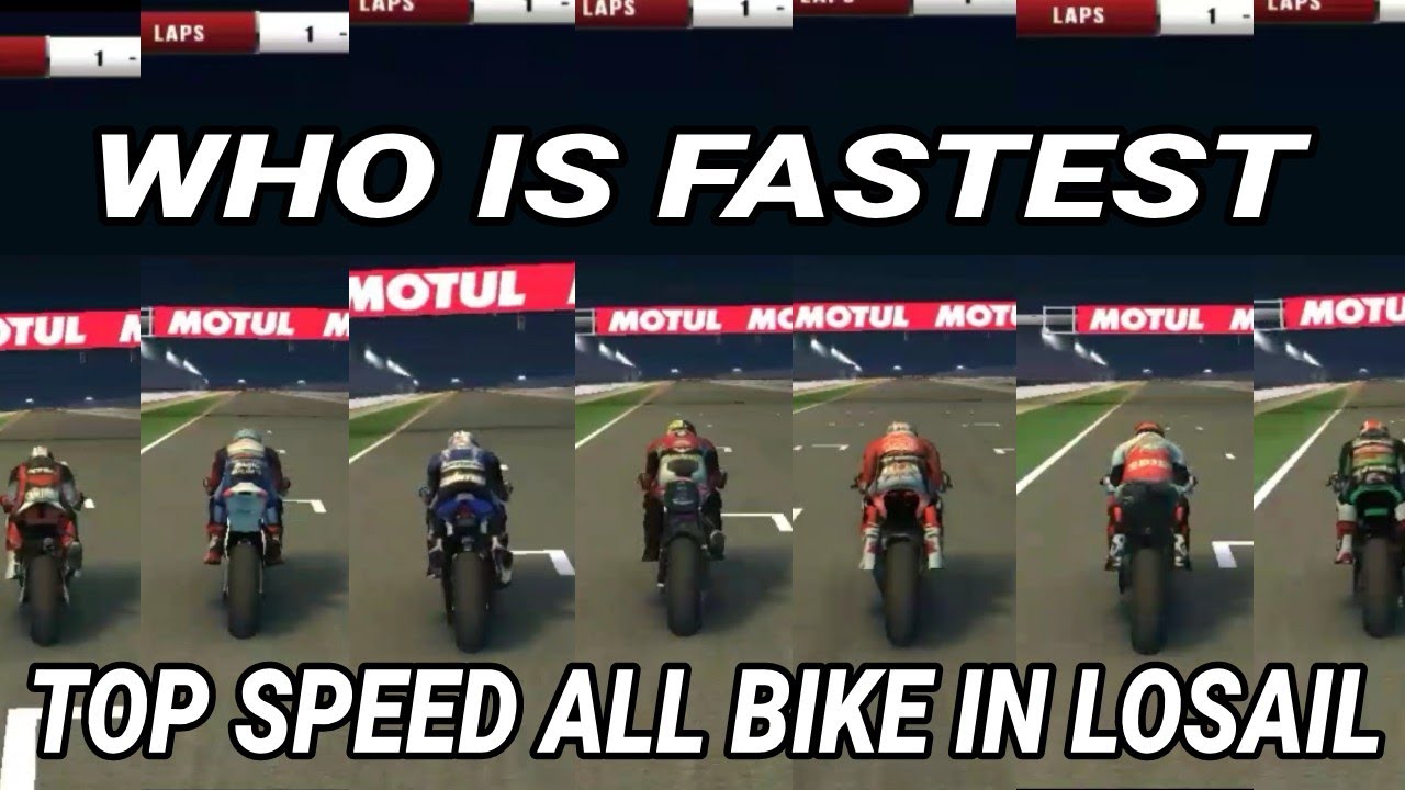 Top Speed All Bike in Losail| SBK 16