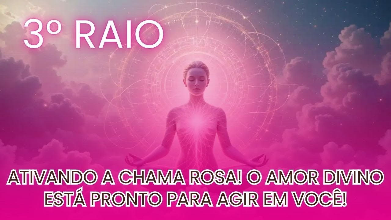 A CHAMA ROSA FOI ATIVADA! ARCANJO CHAMUEL TEM UMA MENSAGEM PROFUNDA PARA SEU CORAÇÃO!