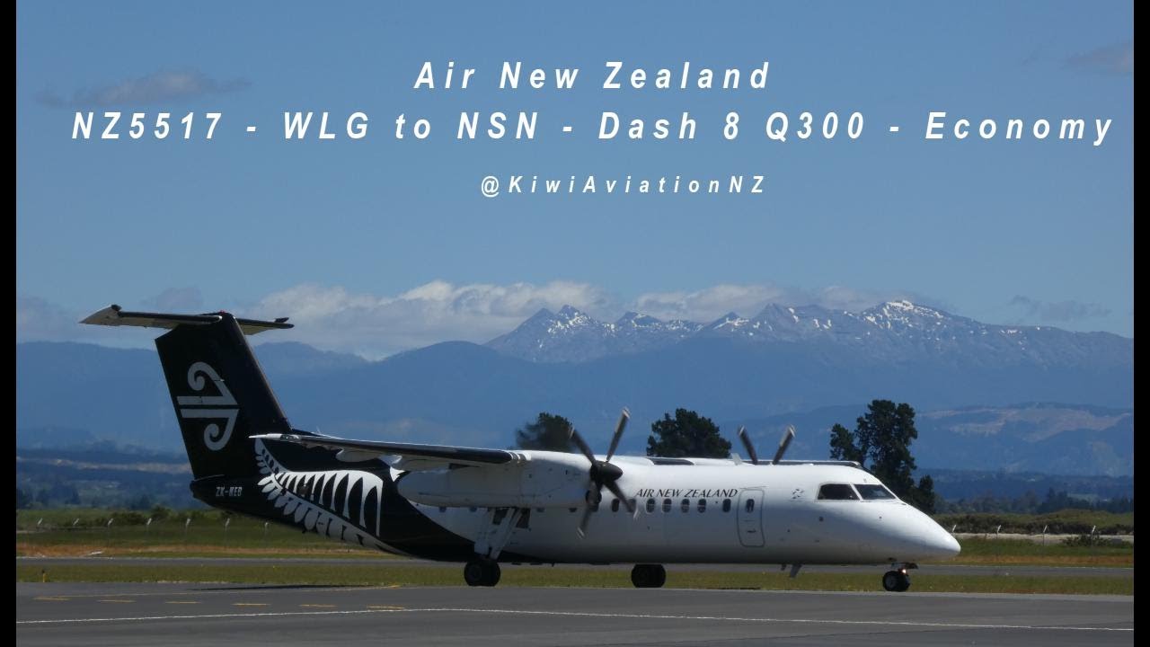 Tripreport | Air New Zealand | Wellington to Nelson | De Havilland Canada DHC-8-300 | Economy