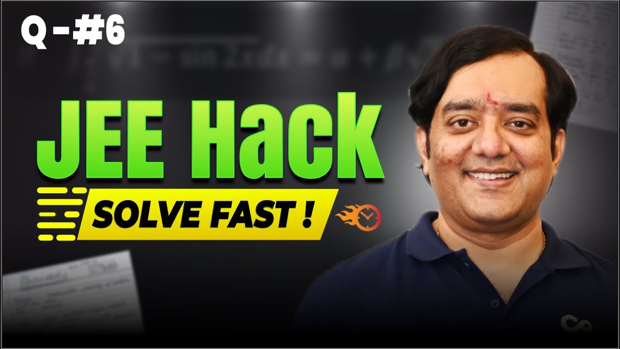 Smart Tricks to Solve JEE Main Problems Quickly! | Save Time, Score High! | Mohit Tyagi Sir