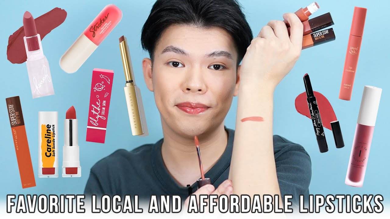 MY FAVORITE AFFORDABLE EVERYDAY LIPSTICKS!!! MORENA SKIN FRIENDLY, TRANSFER PROOF & MOISTURIZING!