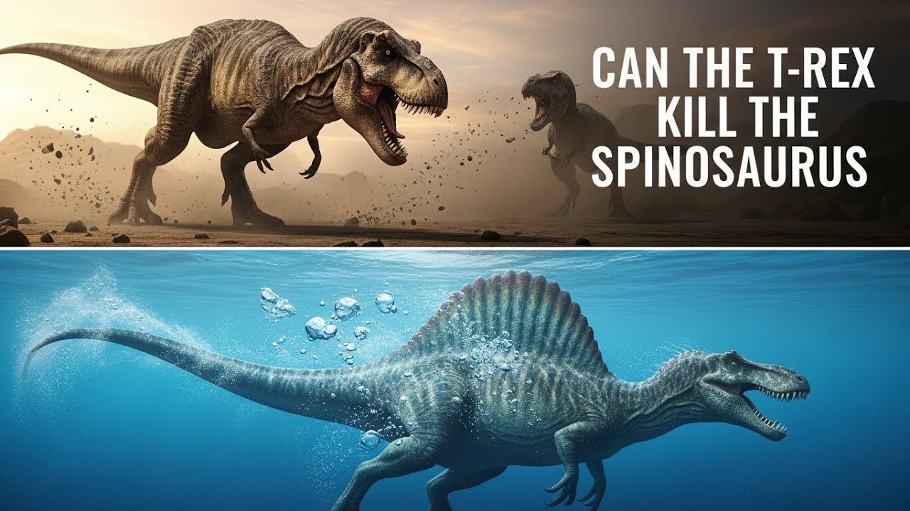 CAN THE T-REX DEFEAT THE SPINOSAURUS? 