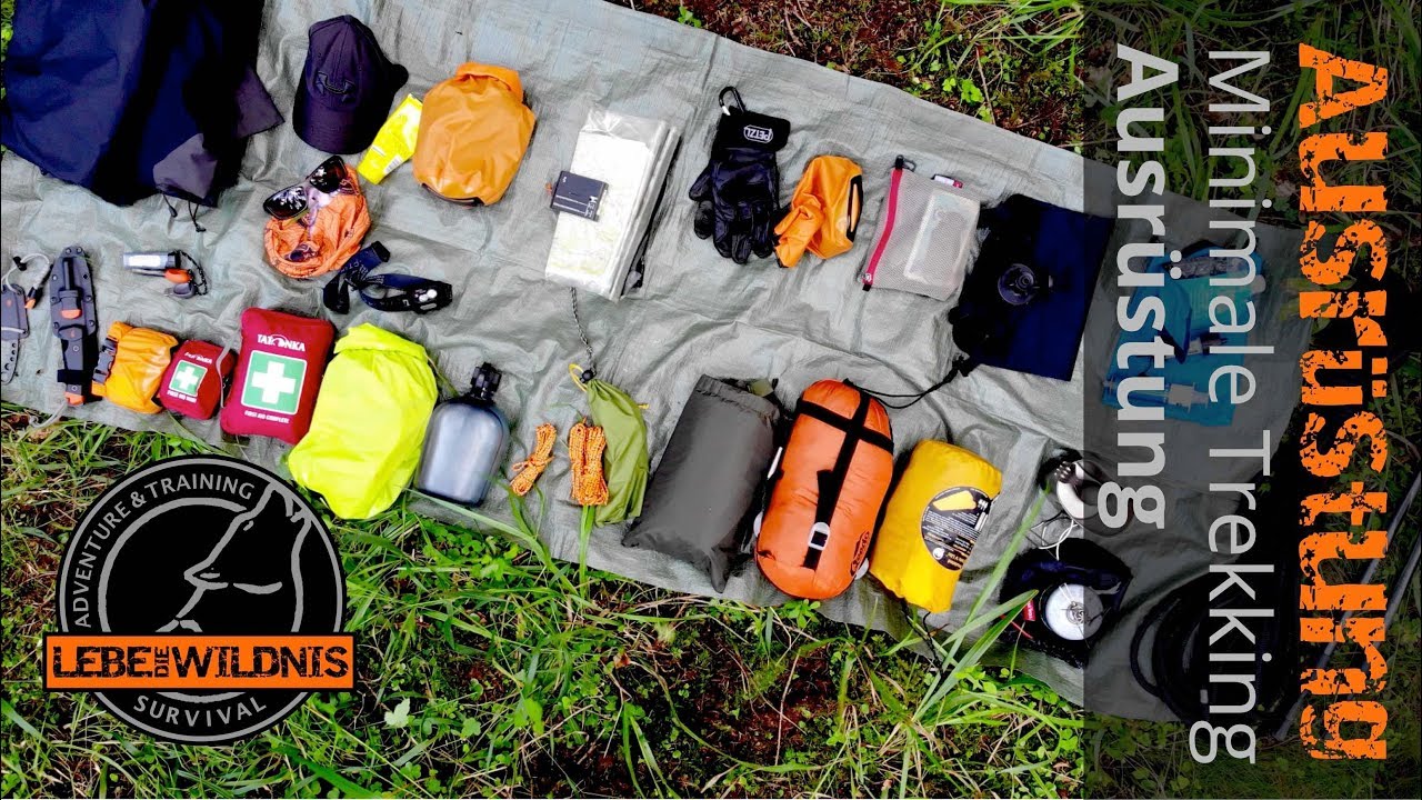 Trekking AUSRÜSTUNG - die WICHTIGSTEN Gegenstände | Rucksack packen, Equipment, Ultra Light Trekking