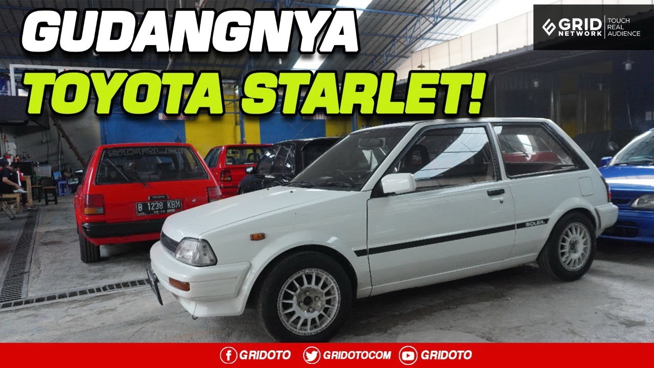 Lagi Banyak Dicari, Toyota Starlet Beragam Model Kumpul di Sini, Apa Aja Speknya? | GridOto News