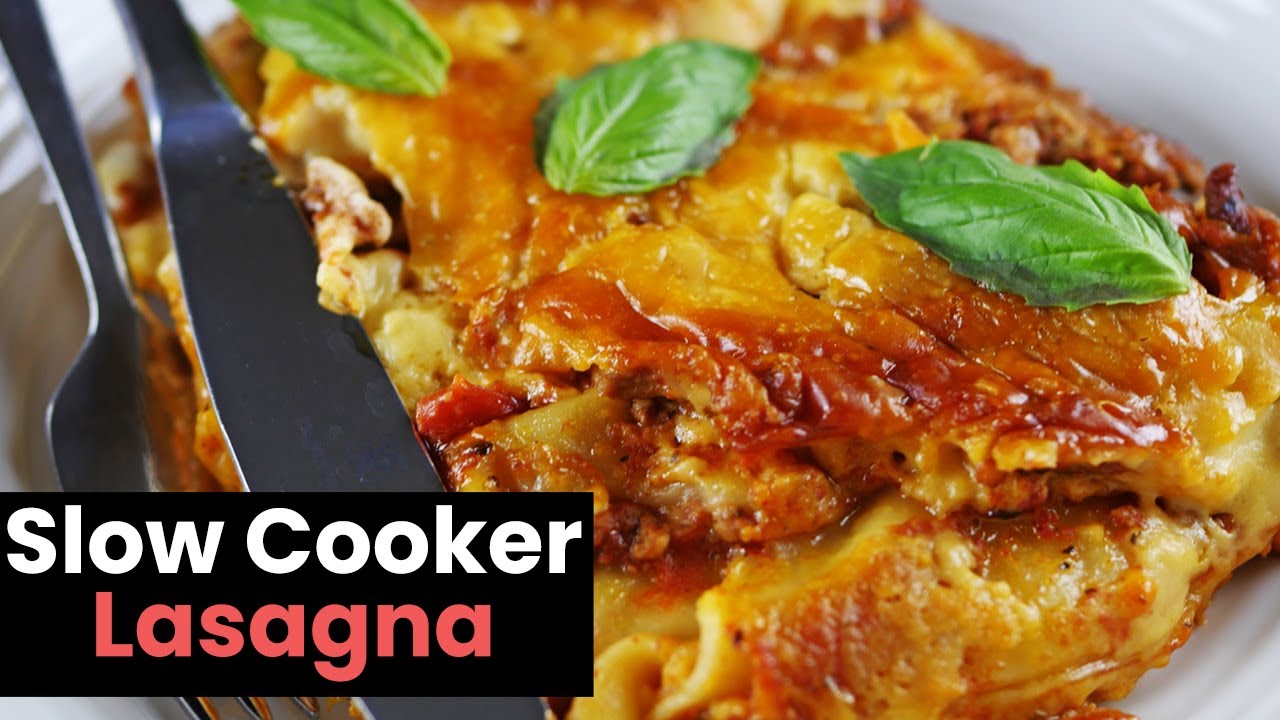 Slow Cooker Lasagna