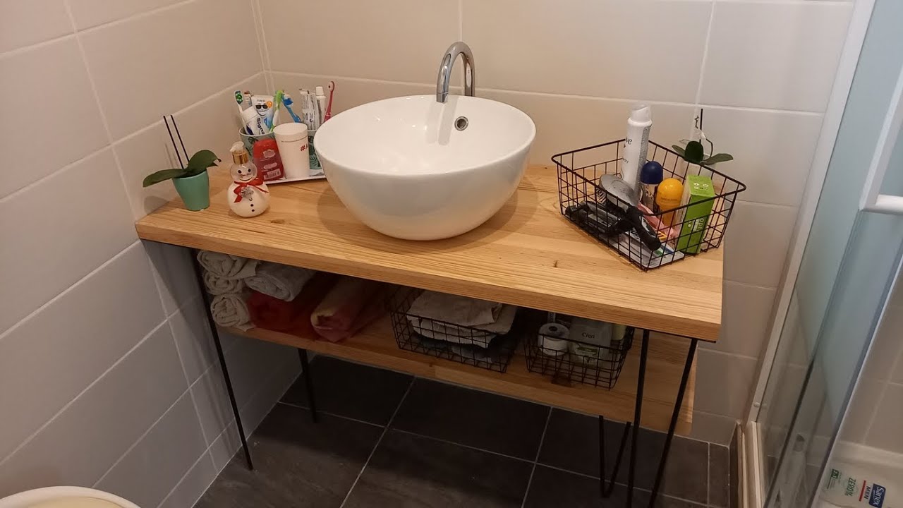 Comment fabriquer un meuble de salle de bain pas cher