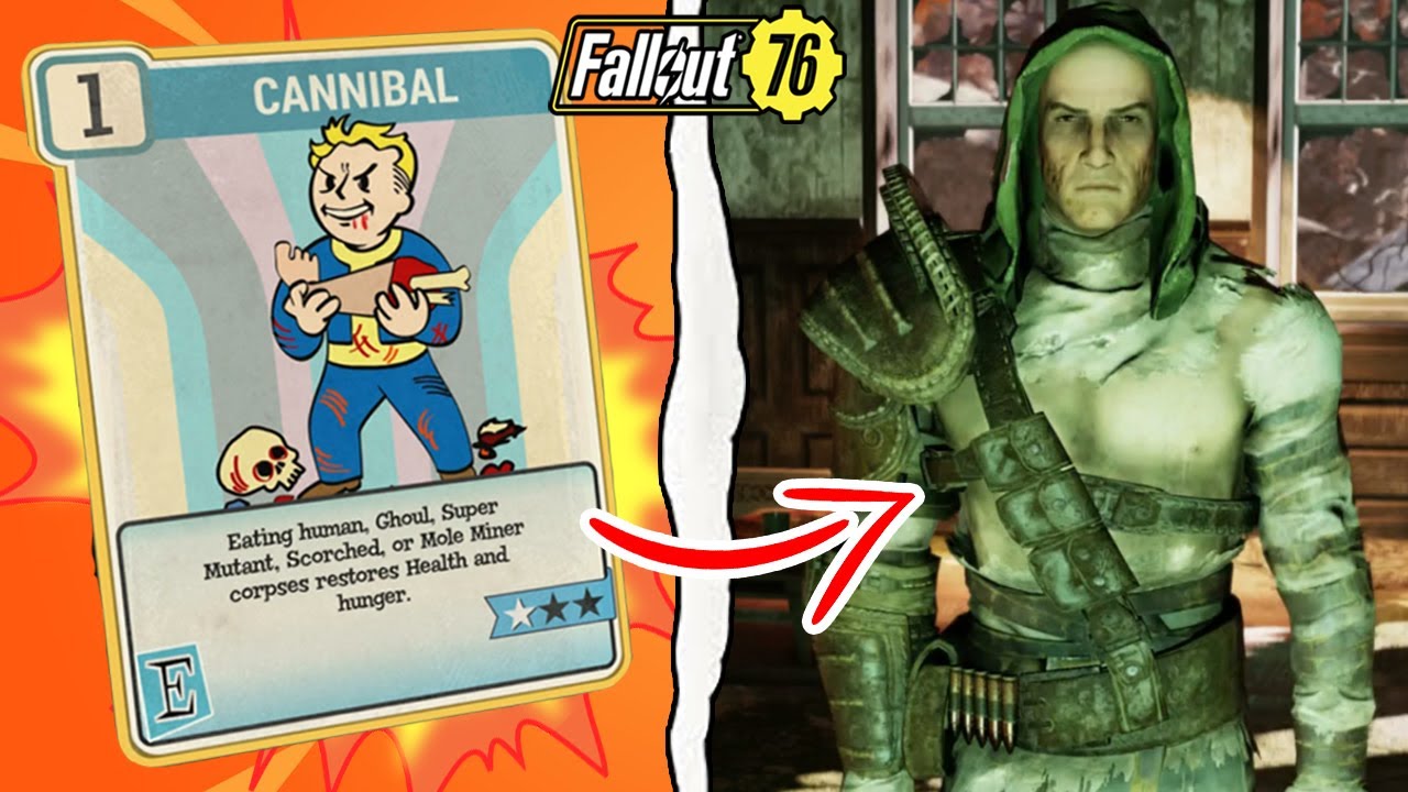Fallout 76 | What Happens if You Talk to the Cannibals With the Cannibal Perk? (Fallout 76 Secret)