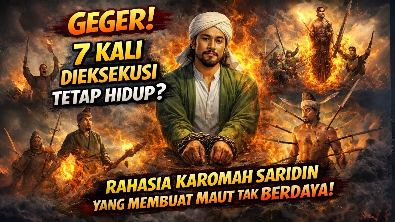GEGER! 7 Kali Dieksekusi Tetap Hidup? Rahasia Karomah Saridin yang Membuat Maut Tak Berdaya!