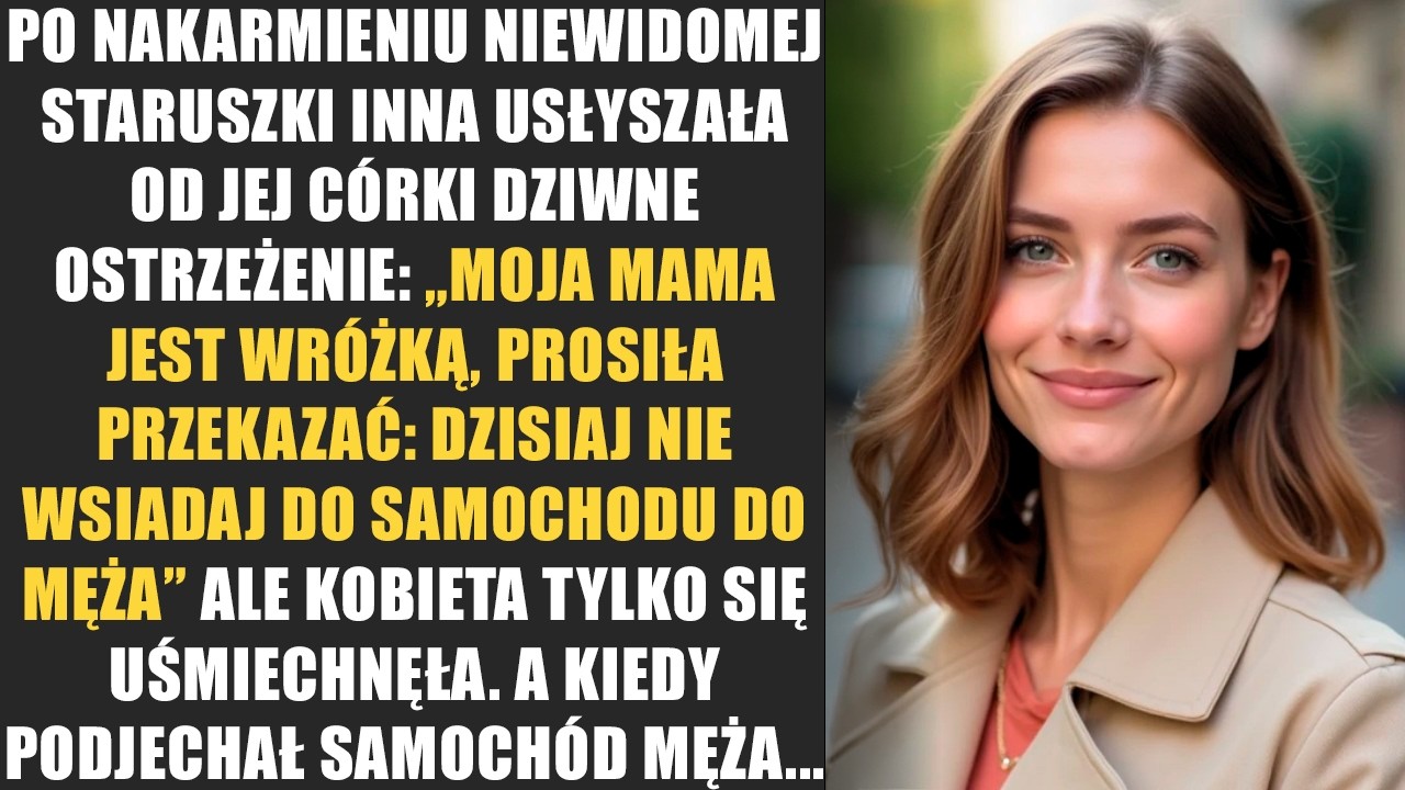 Po nakarmieniu niewidomej staruszki inna usłyszała od jej córki dziwne ostrzeżenie „moja mama jest..