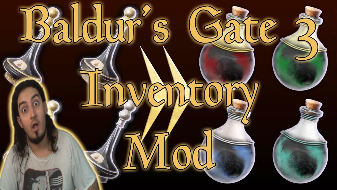 Baldur's Gate 3 Inventory Mod - With Mark Books As Read & Distinctive Dyes