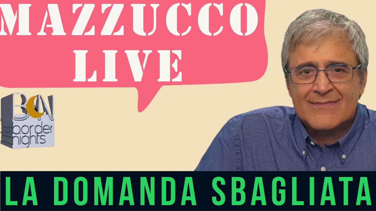 LA DOMANDA SBAGLIATA - MAZZUCCO live - Puntata 352 (07-11-2025)