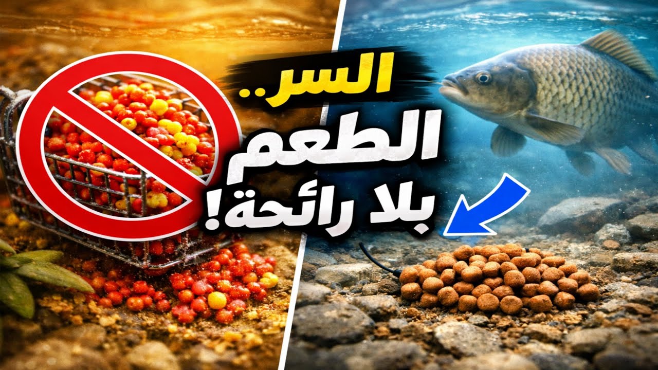 الطعم الذي كان يصطاد بالكيلو في الصيف، الآن السمك يهرب منه. إليك السبب الخفي!