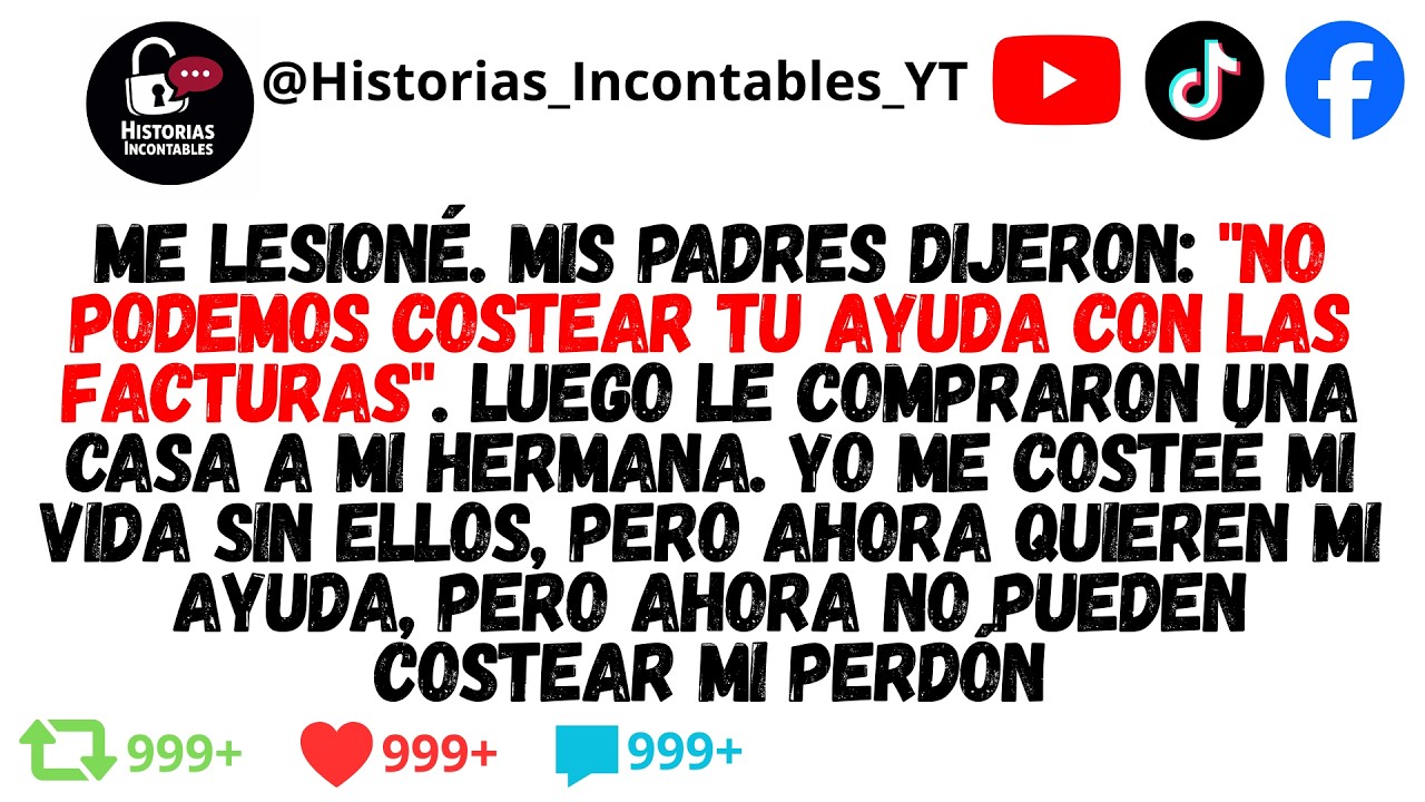 Me dijeron que no podían ayudarme tras mi accidente, pero compraron una casa para mi hermana