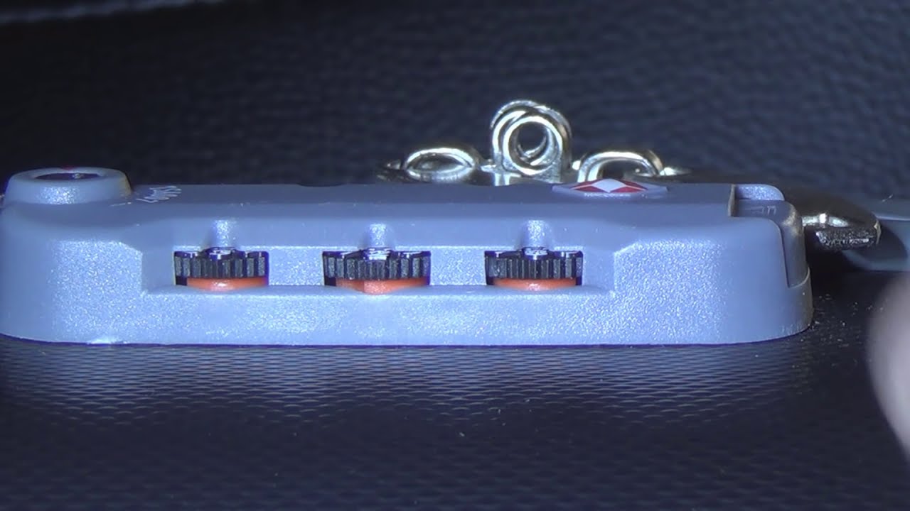 Abrir maleta con combinación perdida - How to open travel suitcase locked
