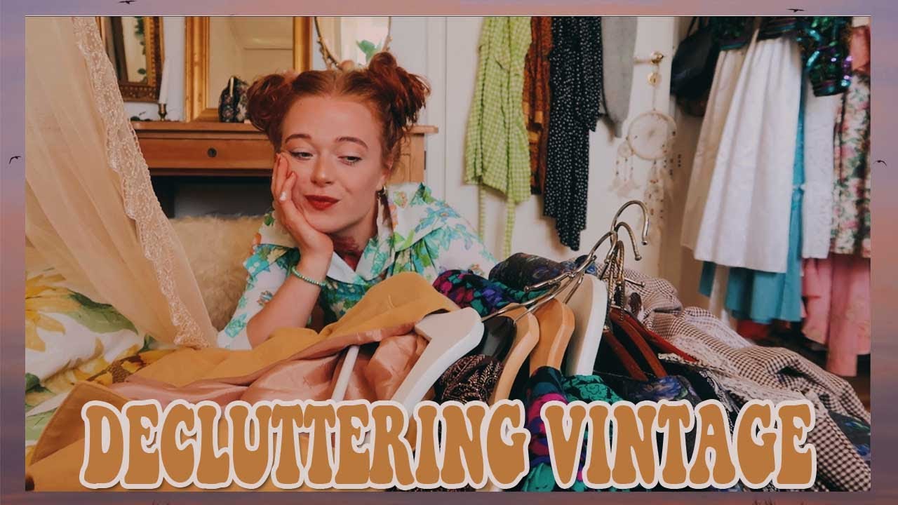 Decluttering Amazing Vintage Clothes From My Wardrobe