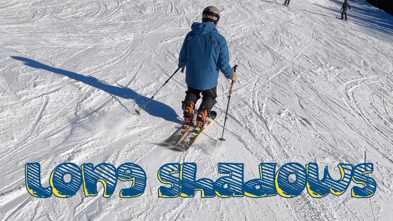 long shadows (telemark skiing 2022)