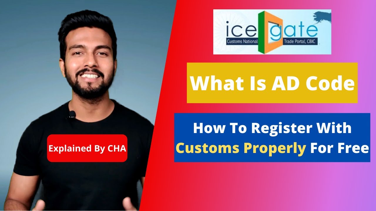 How To Register AD Code Free With Customs Without Error | Online & Offline | Explained By CHA