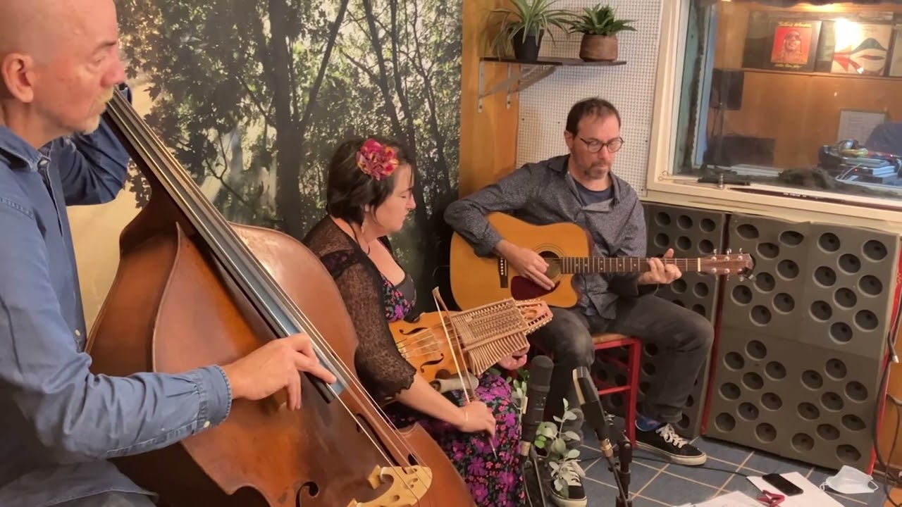 Sue Ferrers Trio: Sue Ferrers, nyckelharpa; Evan Clarry, guitar, Bob Harley, double bass Medley.