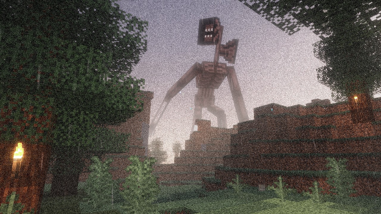 НОВЫЙ СИРЕНОГОЛОВЫЙ В ЛЕСУ В МАЙНКРАФТ SIREN HEAD TREVOR HENDERSON ОБЗОР МОДА MINECRAFT SCP