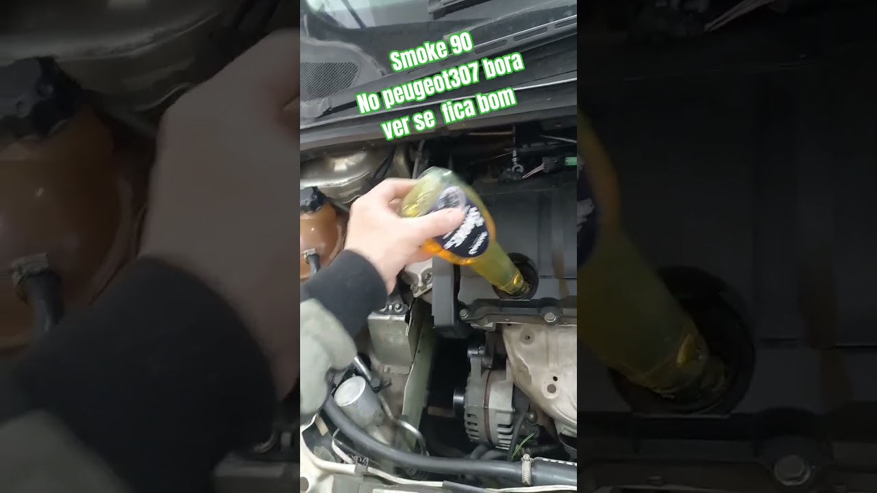 smoke 90 no motor  peugeot307 bora ver se fica bom