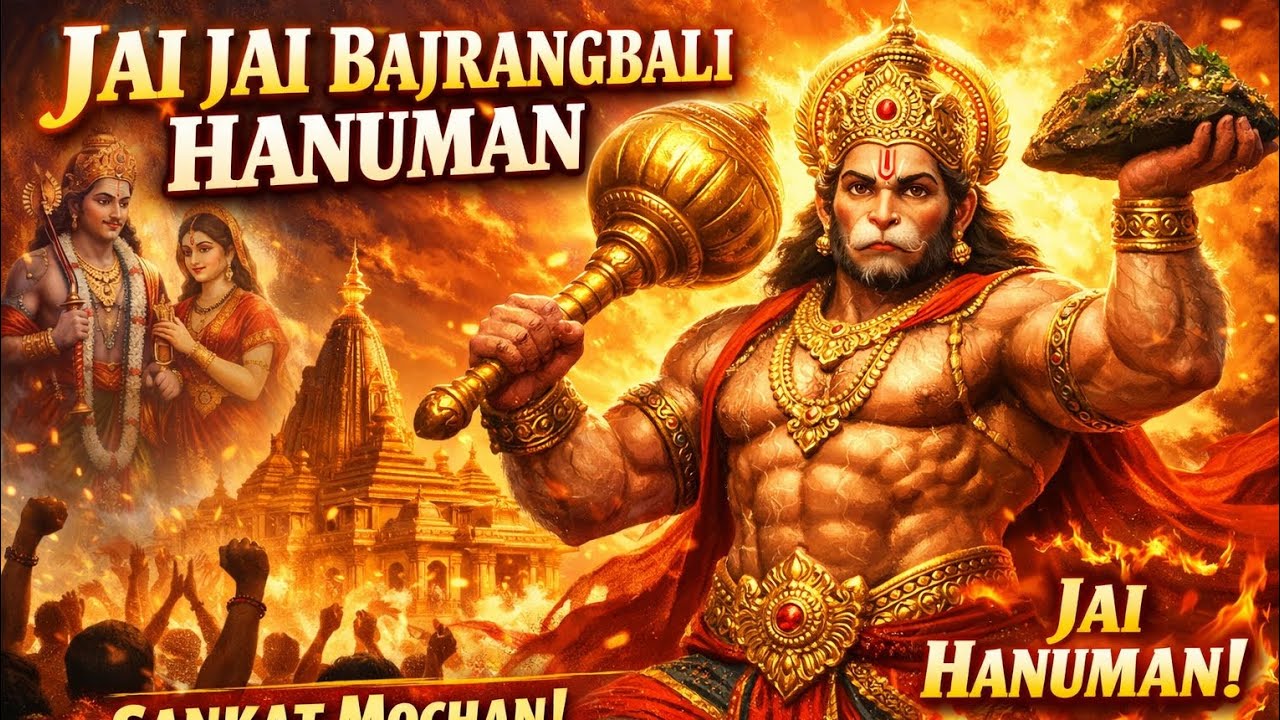 Jai Jai Bajrangbali Hanuman | Powerful Hanuman Bhajan | Sankat Mochan Hanuman Song