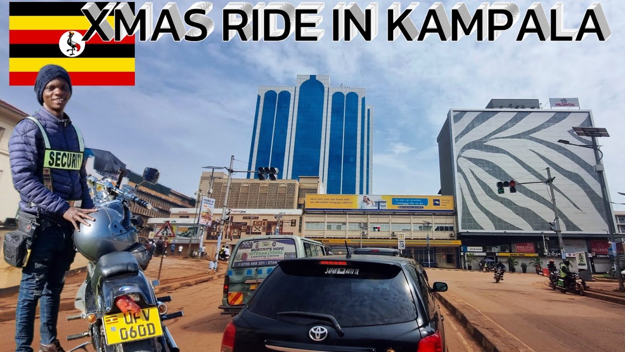 Riding MOTORCYCLE In KAMPALA on Xmas DAY 🇺🇬🇺🇬