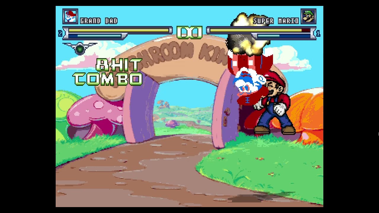 MUGEN Request [8]: Grand Dad Vs. Super Mario