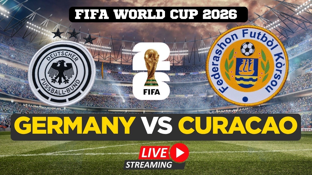 FIFA World Cup 2026 LIVE | Germany Vs Curacao Match Live from Sarajevo | Watch FIFA World Cup LIVE