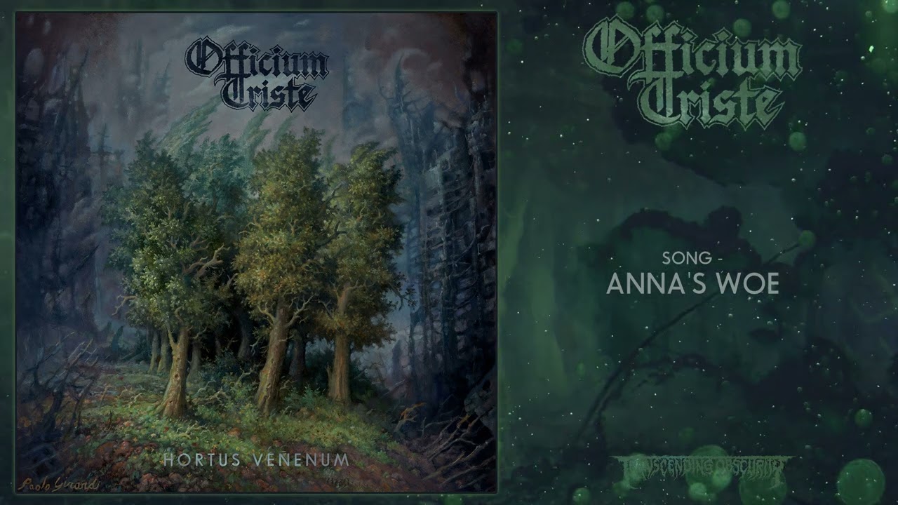 OFFICIUM TRISTE (Netherlands) - Anna's Woe (Doom/Death Metal) Transcending Obscurity Records