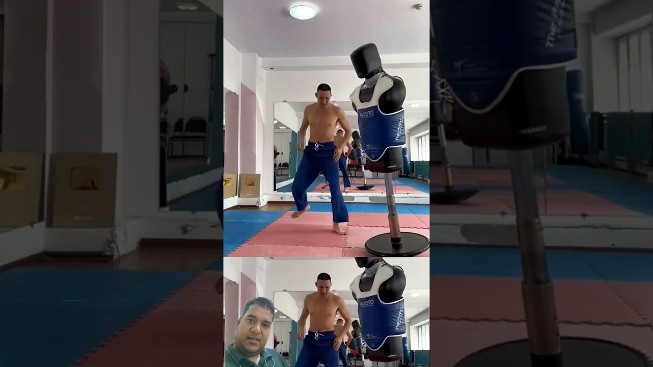 Learn looping kick step by step #martialarts #mma
