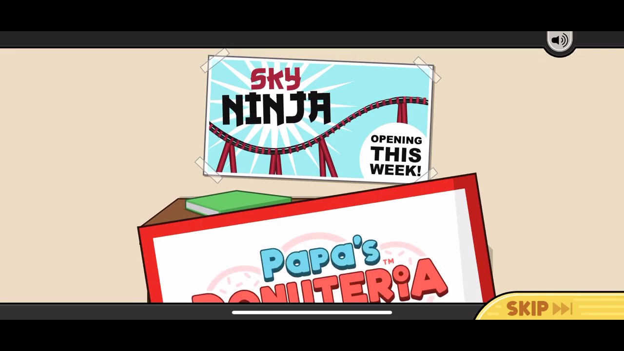Papa’s Donuteria To Go! - Intro & Tutorial (Perfect Day!)