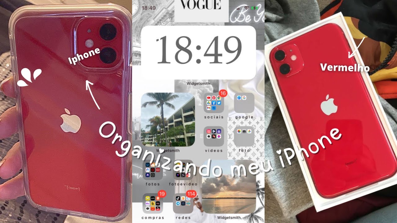 ORGANIZANDO MEU IPHONE 11 *atualizado* 2022