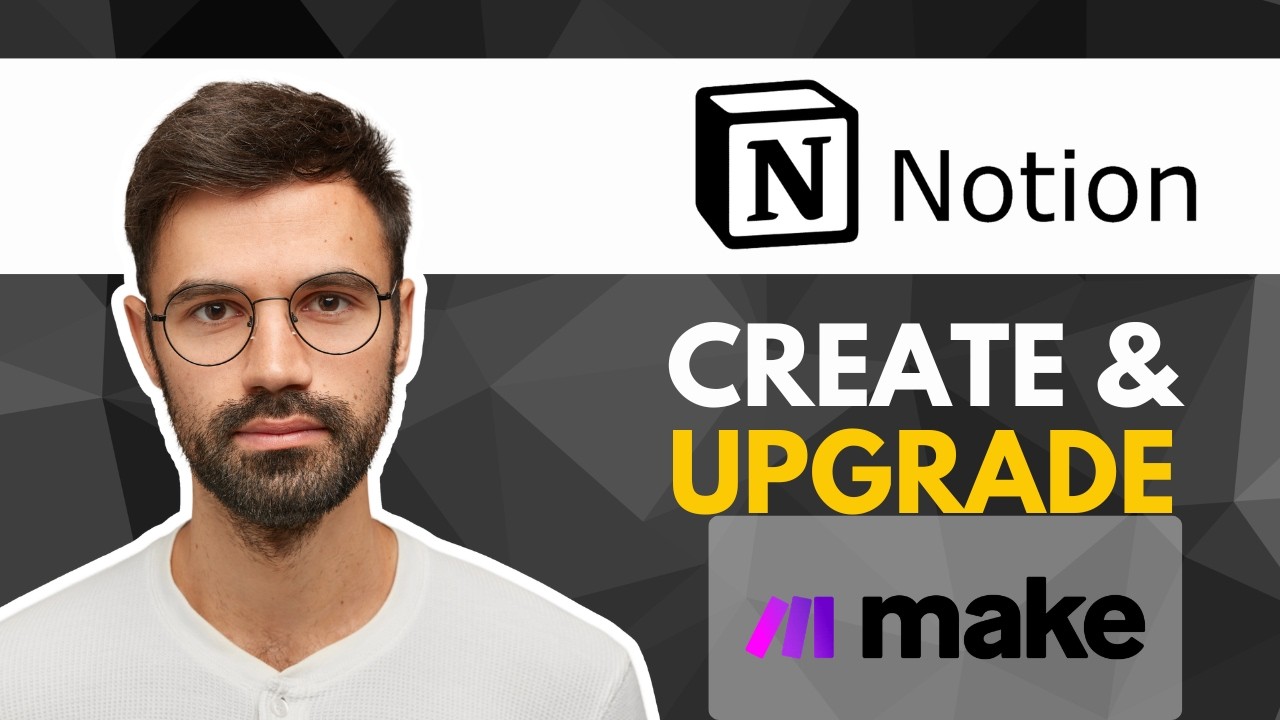 Как создавать и обновлять базы данных Notion с помощью Make.com (Integromat) | Пошаговое руководс...