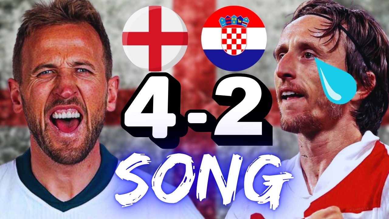 ♫ ENGLAND 4-2 CROATIA | World Cup 2026 Song ♫