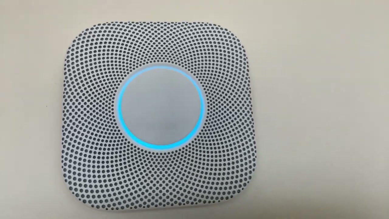 Nest Protect test (installed on wall)