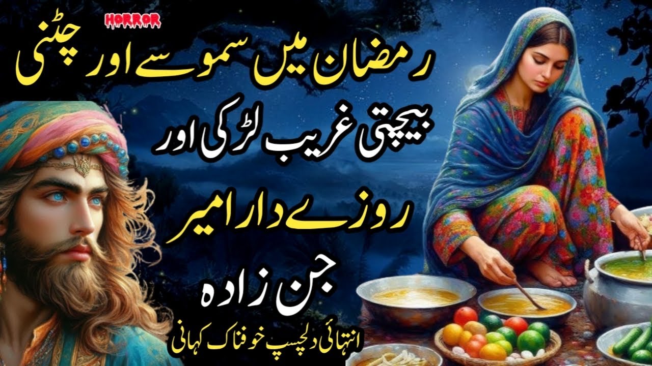 Ramzan Special: Samosay Bechti Ghareeb Larki Aur Rozedaar Ameer Jinzada | Urdu Islamic Horror Story