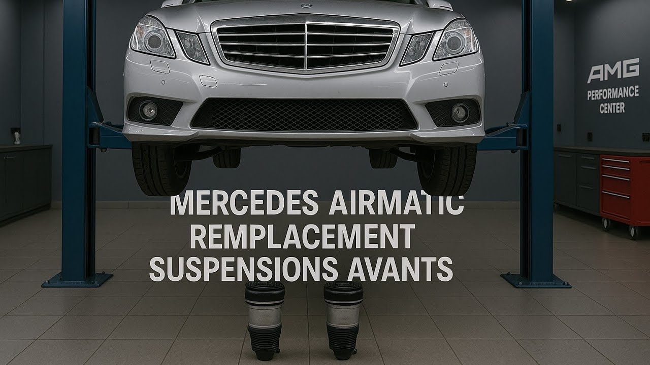 Mercedes AIRMATIC suspensions avants et Biellettes: Nuage Magique, Revient!!! ☁️🛌