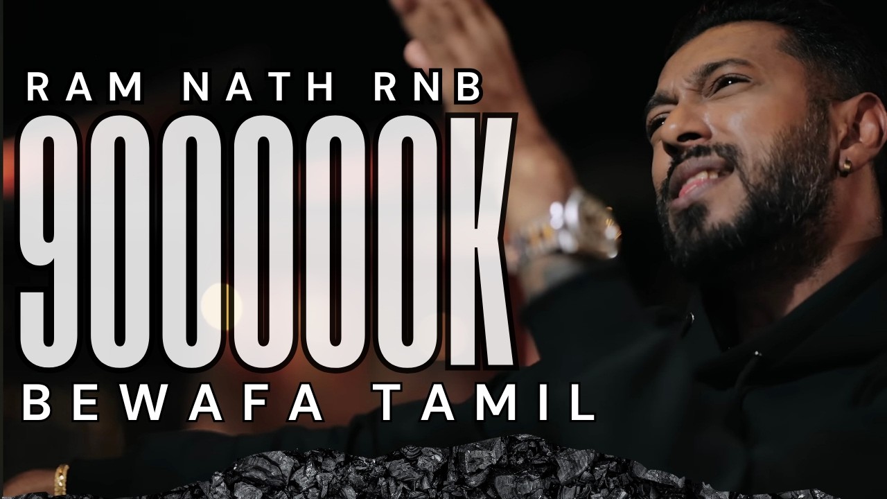 BEWAFA | Tamil Version | Ram Nath RNB | Official Cover Video Song [4K]