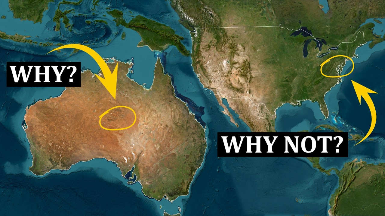 Почему крошечный австралийский городок есть на каждой карте, а американский город &mdash; нет?