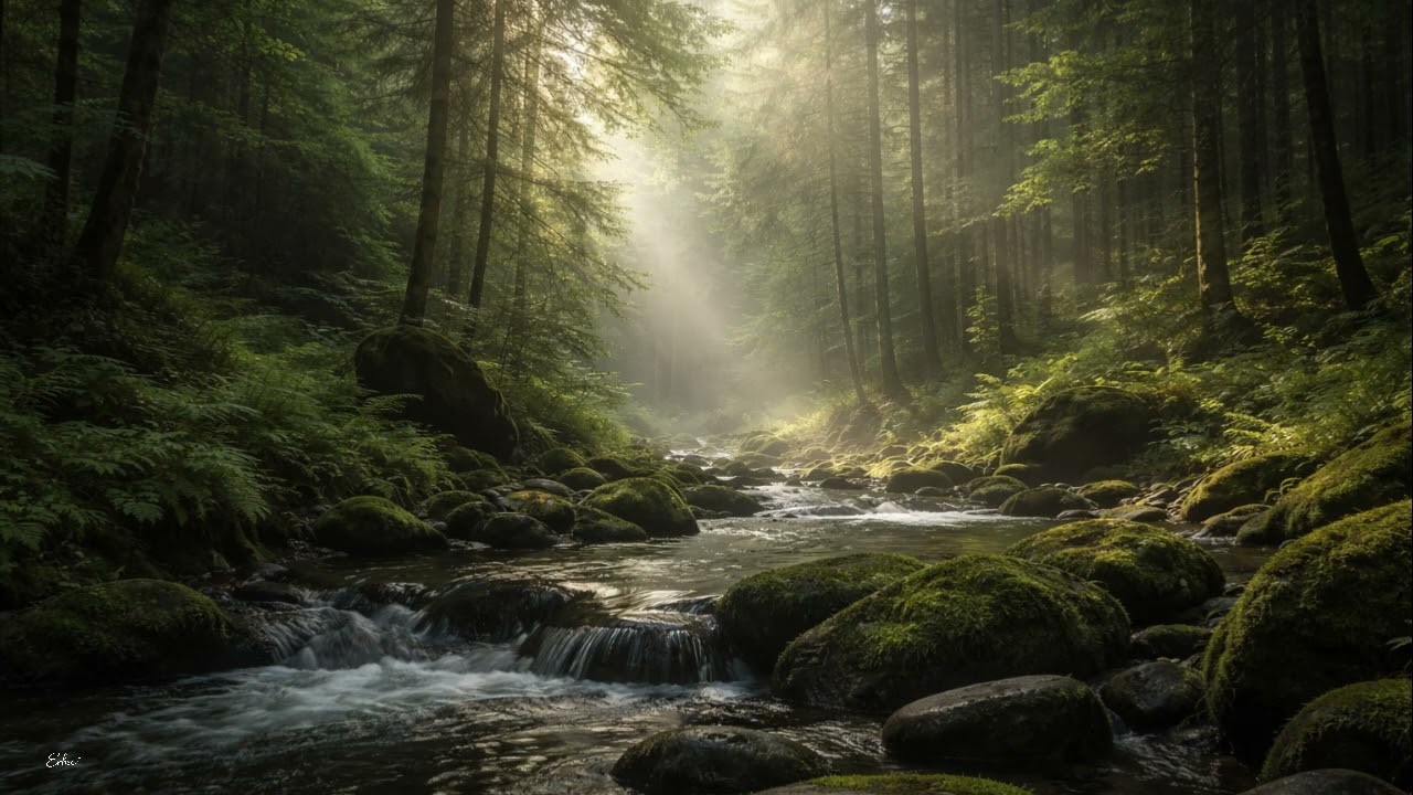 Байгалийн Дуу | Ой ба Ус | Үггүй Тайвшрал (1 Цаг)