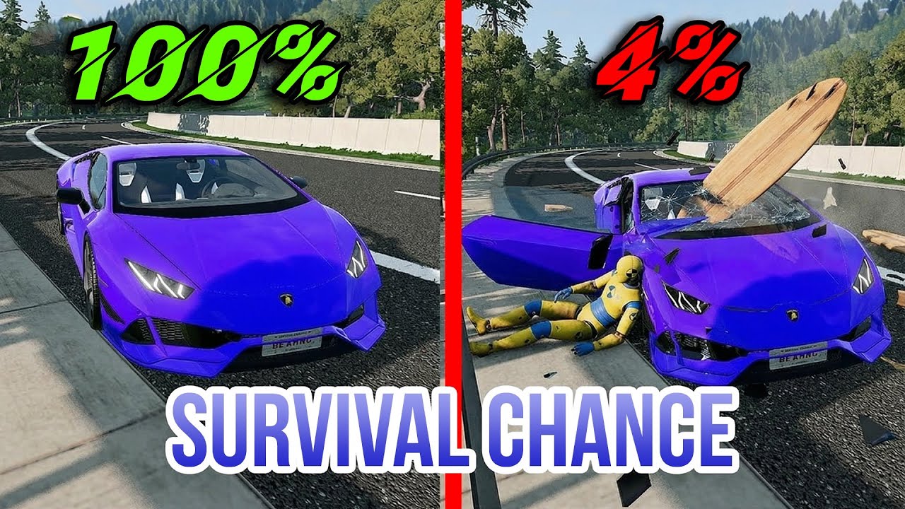 Ultimate Realistic Crash Survival Moments #49 | BeamNG.drive