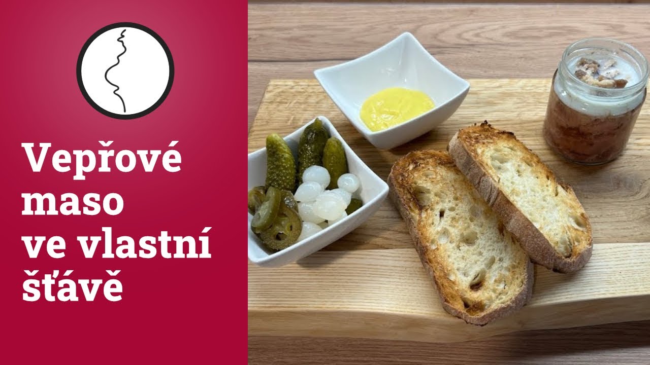Vepřov&eacute; maso ve vlastn&iacute; &scaron;ť&aacute;vě - videorecept