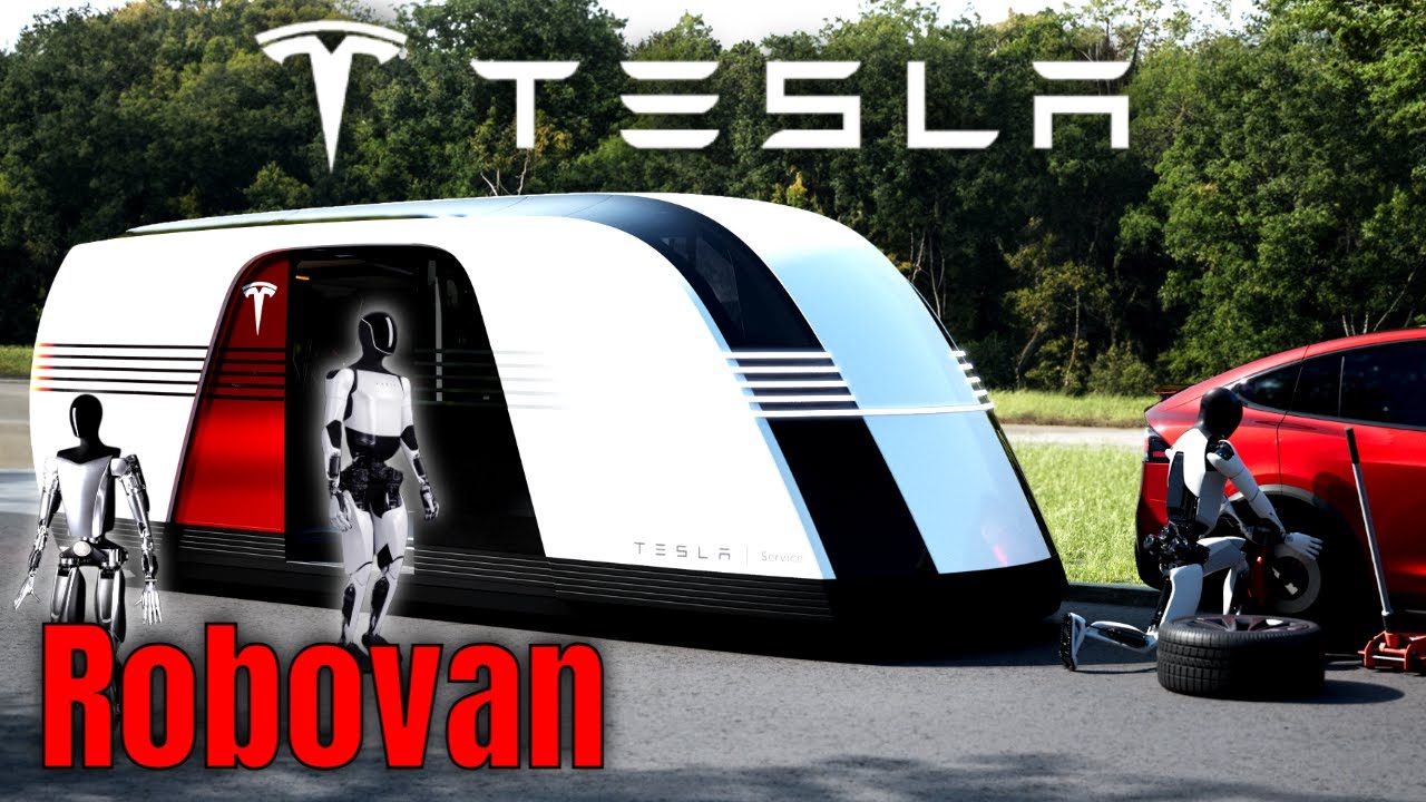 Объяснение автобуса Tesla Robovan