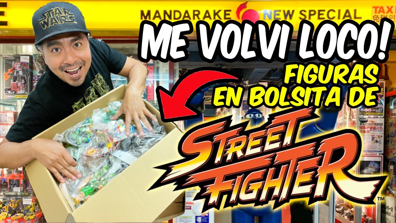 COMPRANDO FIGURAS EN BOLSITA EN MANDARAKE NAKANO BROADWAY | STREET FIGHTER NECA, TMNT, MARVEL, MOTU